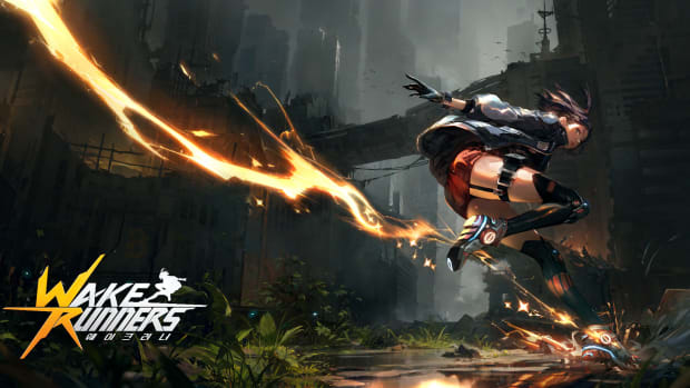 Wakerunners promo art.
